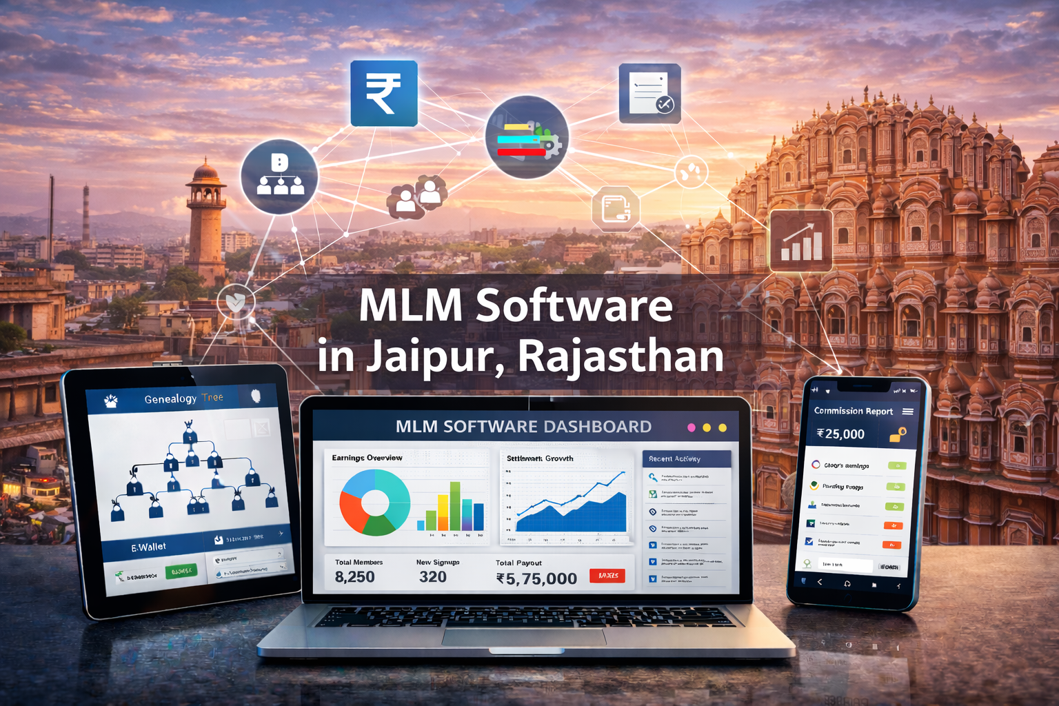 MLM Software Jaipur | एम एल एम सॉफ्टवेयर कंपनी जयपुर