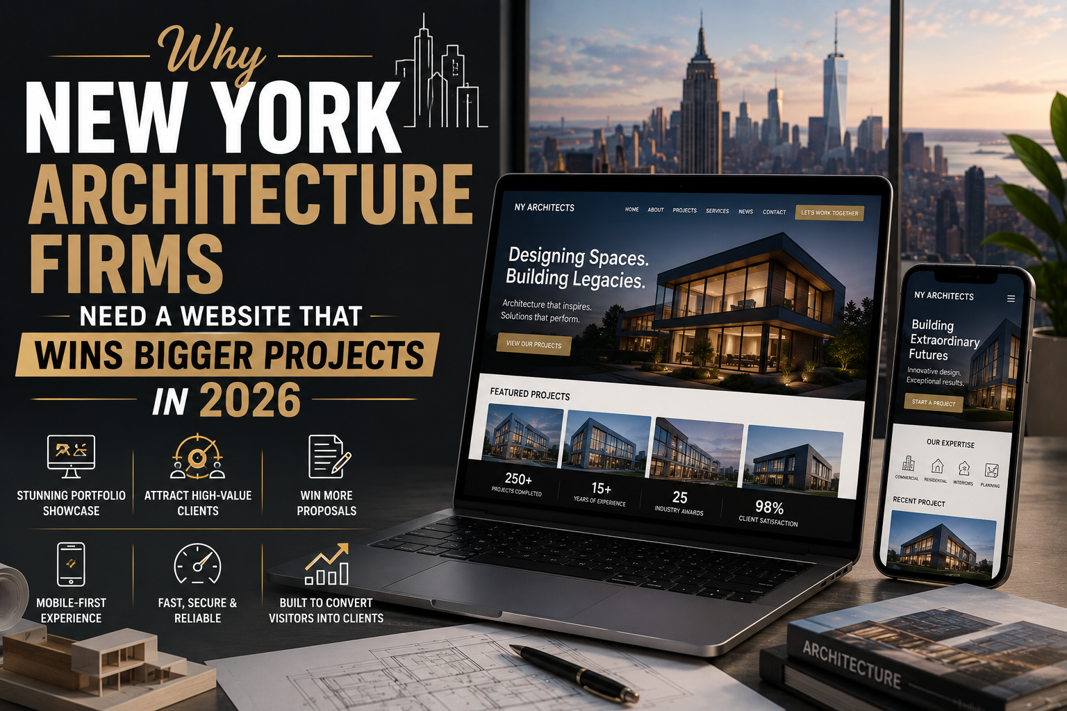 Why New York Architecture Firms Need a Website That Wins Bigger Projects in 2026