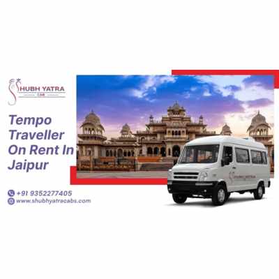 Hire a Comfortable and Affordable Tempo Traveller on Rent in Jaipur