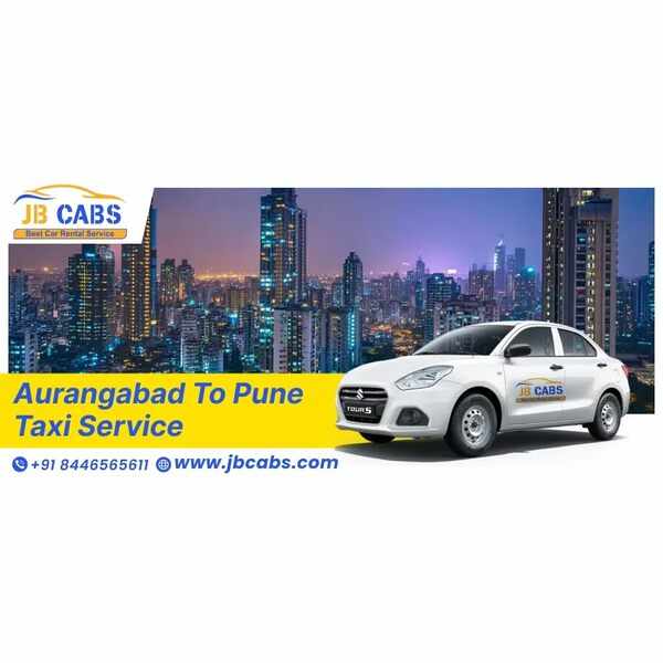 Aurangabad to Pune Taxi Service with JB Cabs