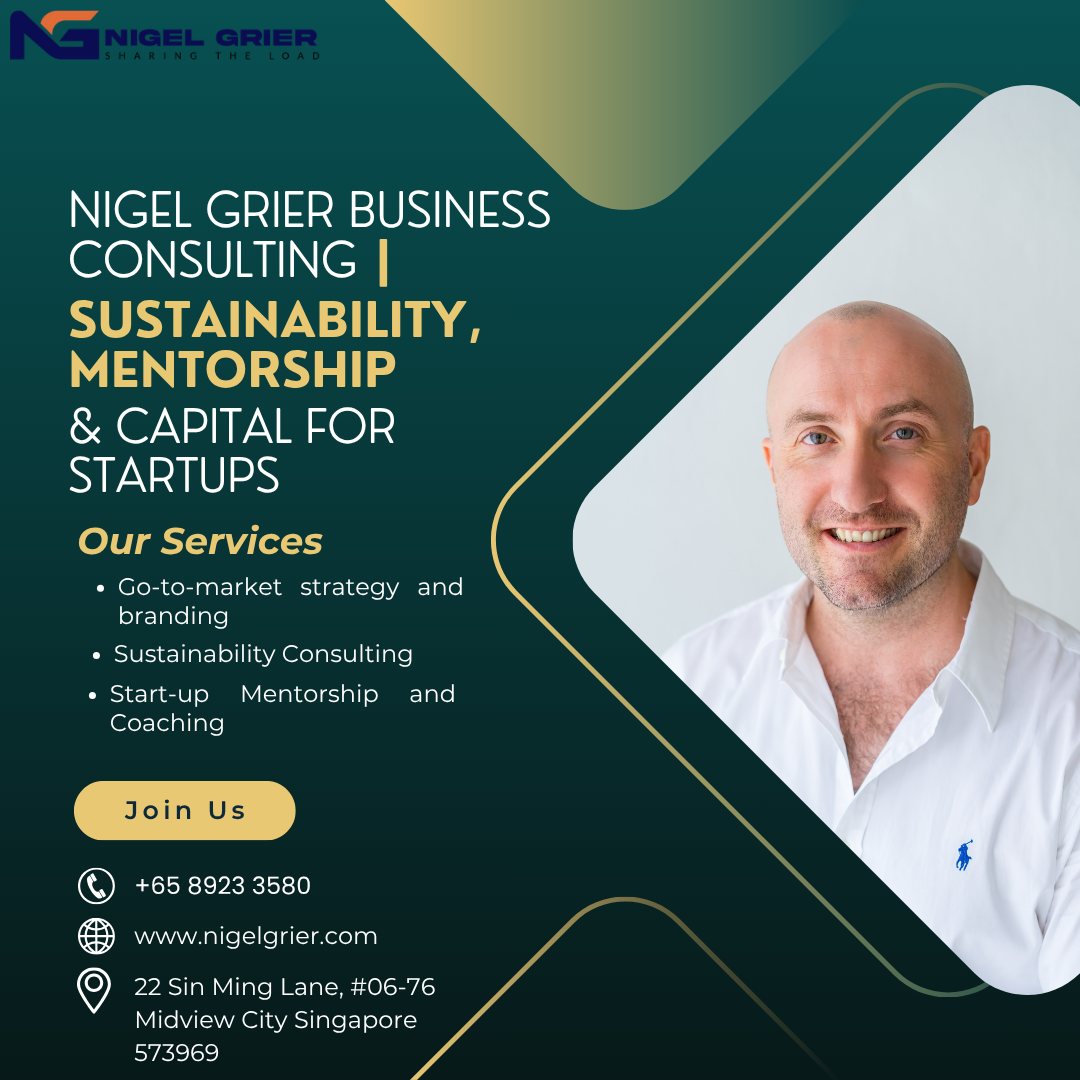 Nigel Grier Business Consulting | Sustainability, Mentorship & Capital for Startups