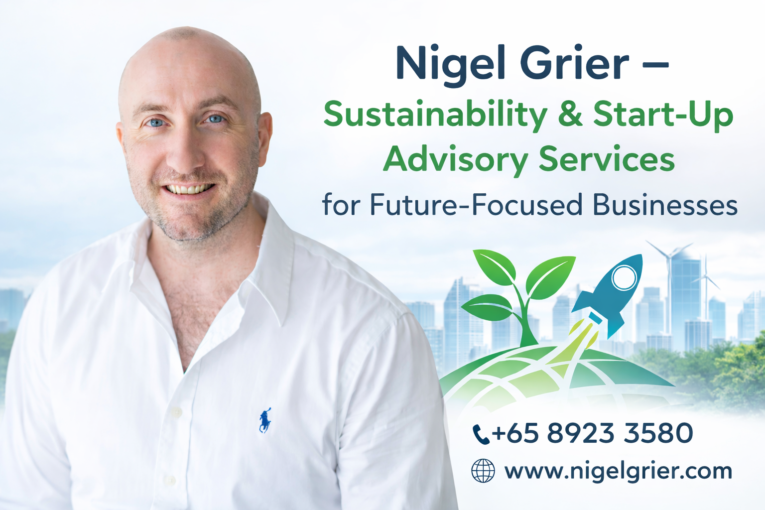 Nigel Grier – Sustainability & Start-Up Advisory Services for Future-Focused Businesses
