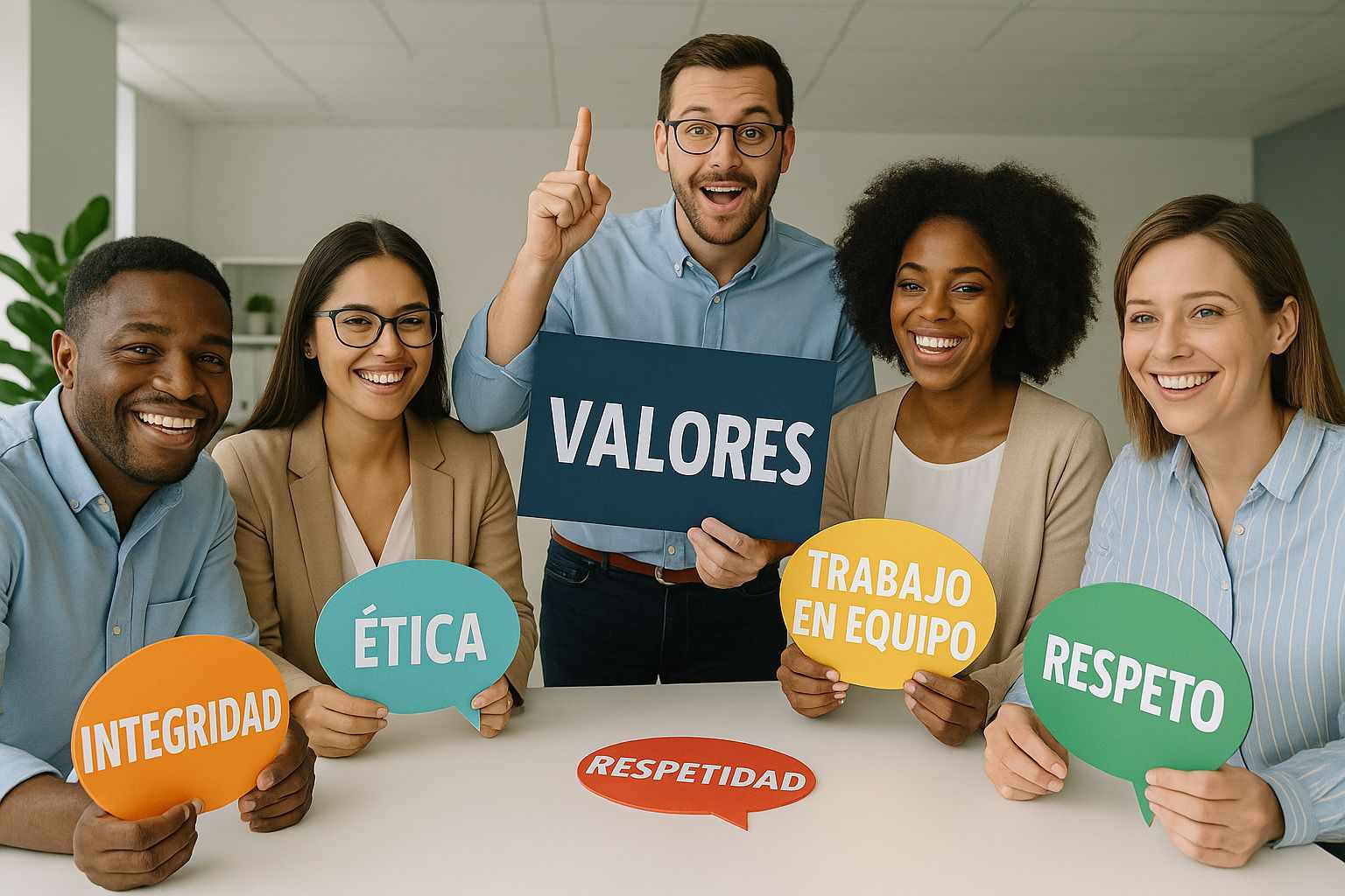 “LOS VALORES DENTRO DE  UNA EMPRESA SÍ HACEN LA DIFERENCIA”