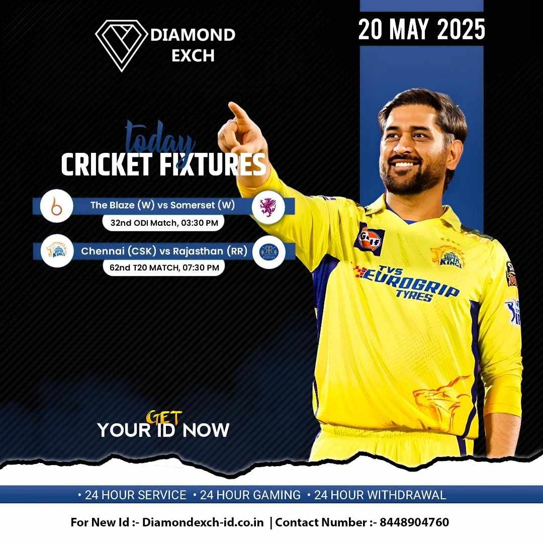 Everything You Need to Know About Diamond Exchange ID for IPL 2025: Chennai Super Kings vs Rajasthan Royal