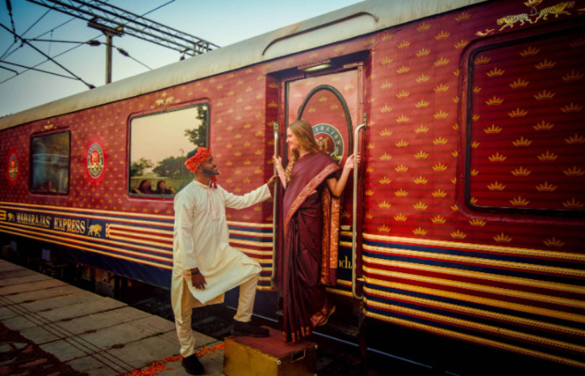 Maharajas Express Train: Departure and Route