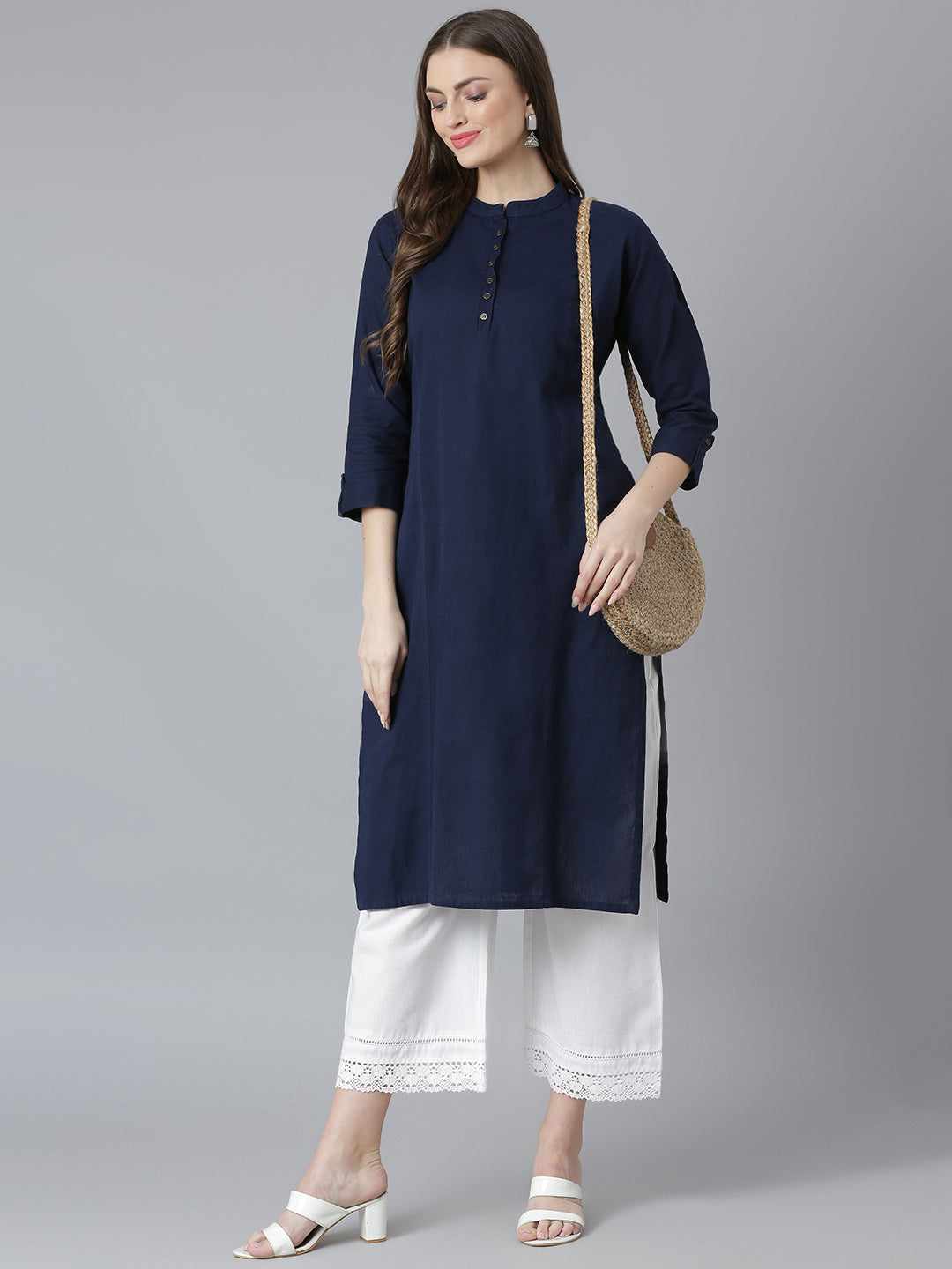 Elevate Your Wardrobe with These Stylish Off White Bottom Wear from Qomn