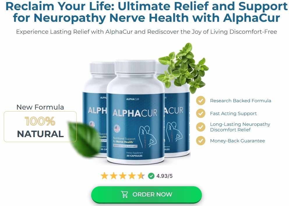 AlphaCur Neuropathy Supplement: 100% Safe Powerful (Order Now)