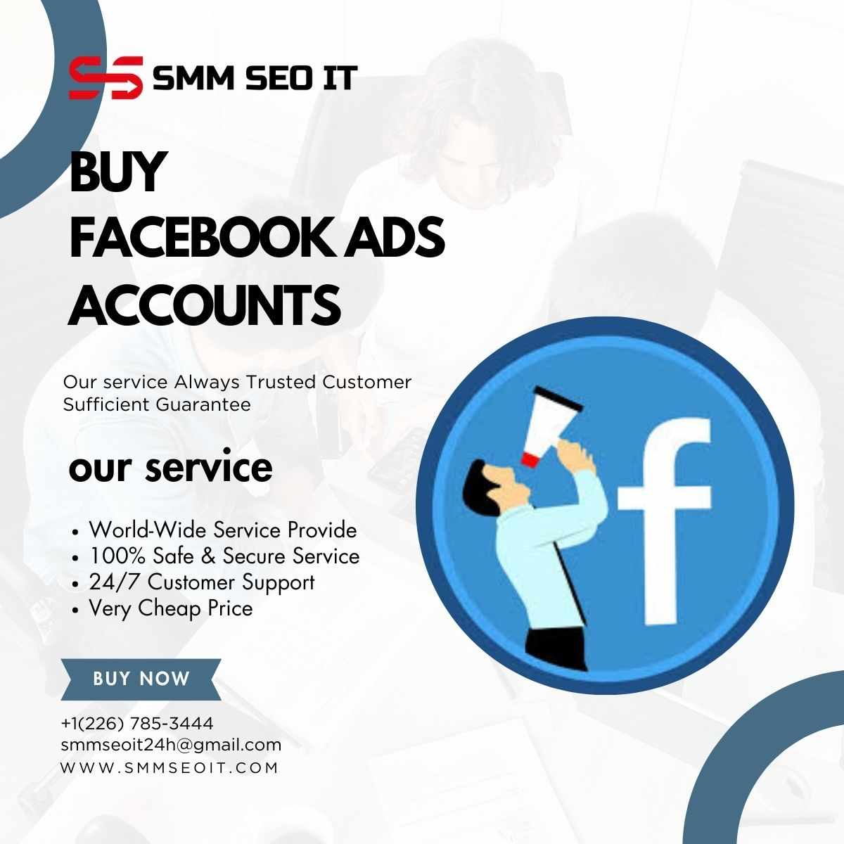 "Get Facebook Ads Accounts Quickly and Easily"
