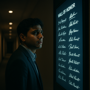 वॉल ऑफ ऑनर और मन का डर