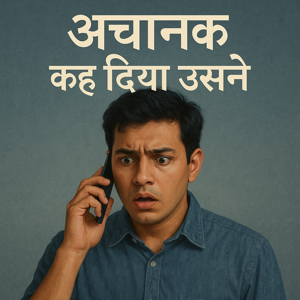 अचानक कह दिया उसने