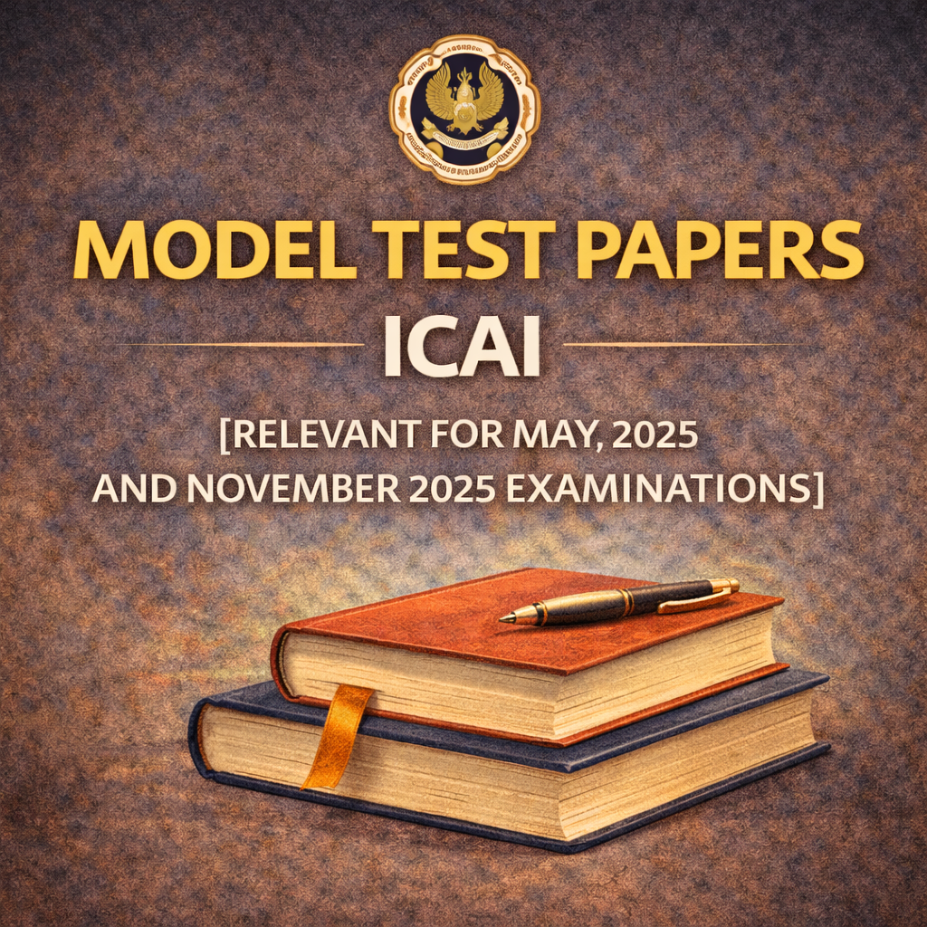 MODEL TEST PAPERS - ICAI