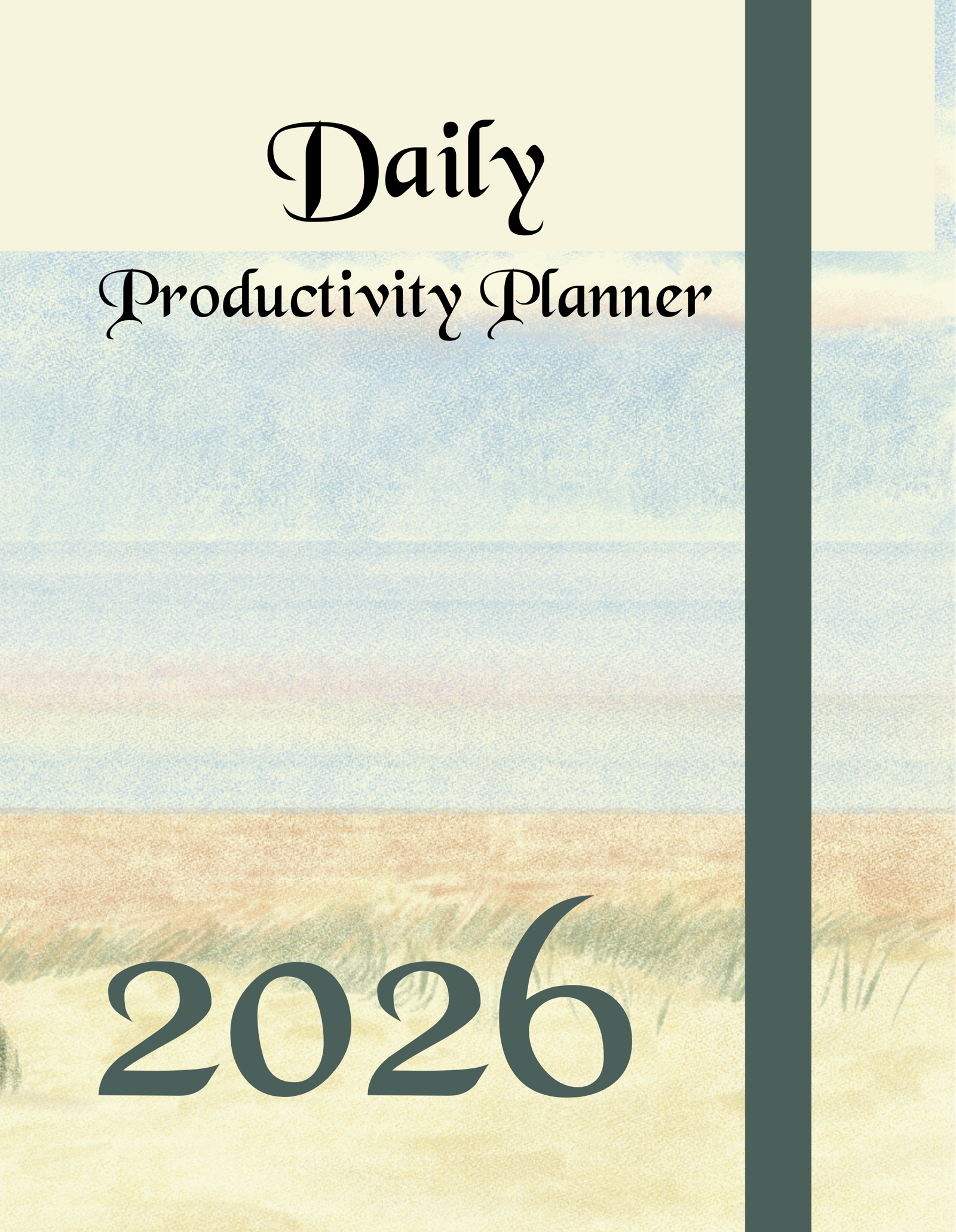 Daily Productivity Planner 2026