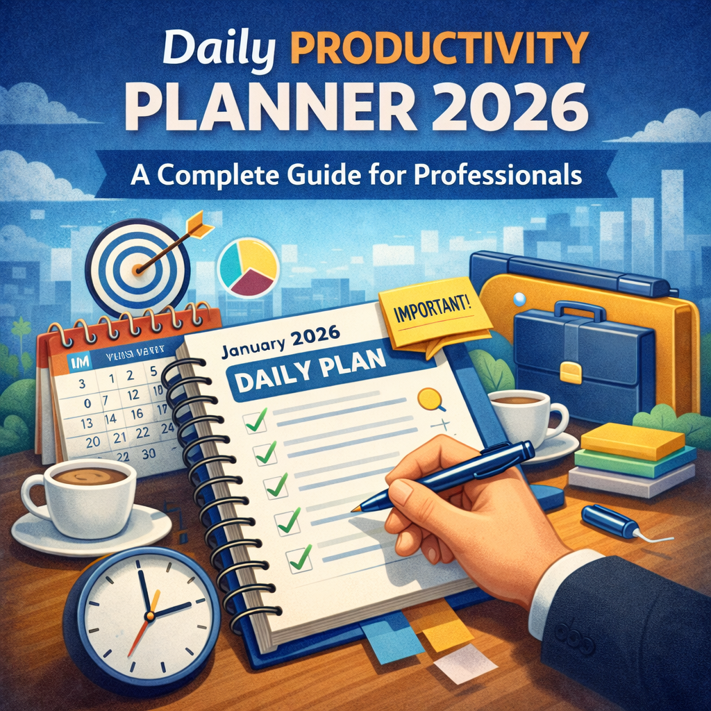 Daily Productivity Planner 2026: A Complete Guide for Professionals