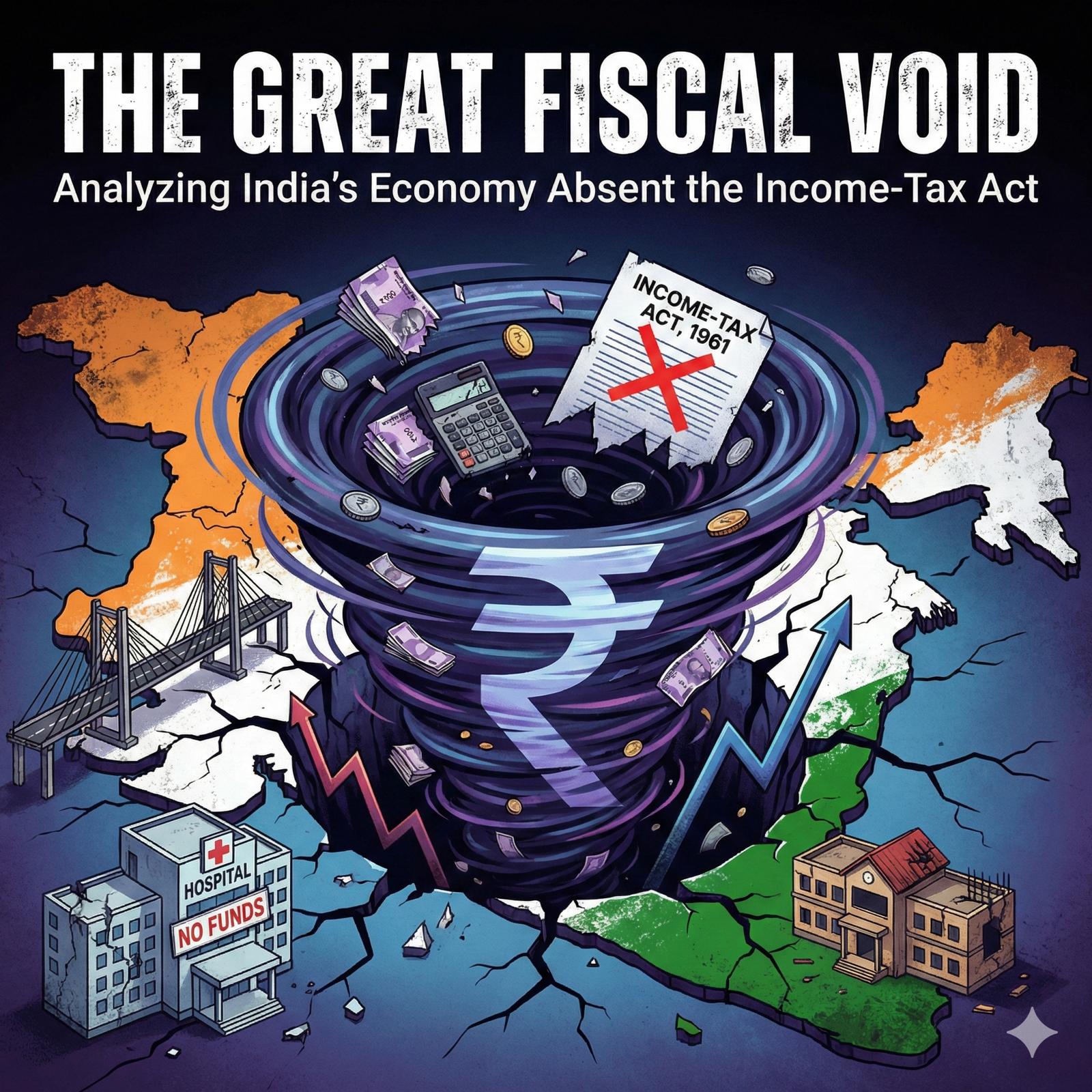 The Great Fiscal Void: Analyzing India’s Economy Absent the Income-Tax Act