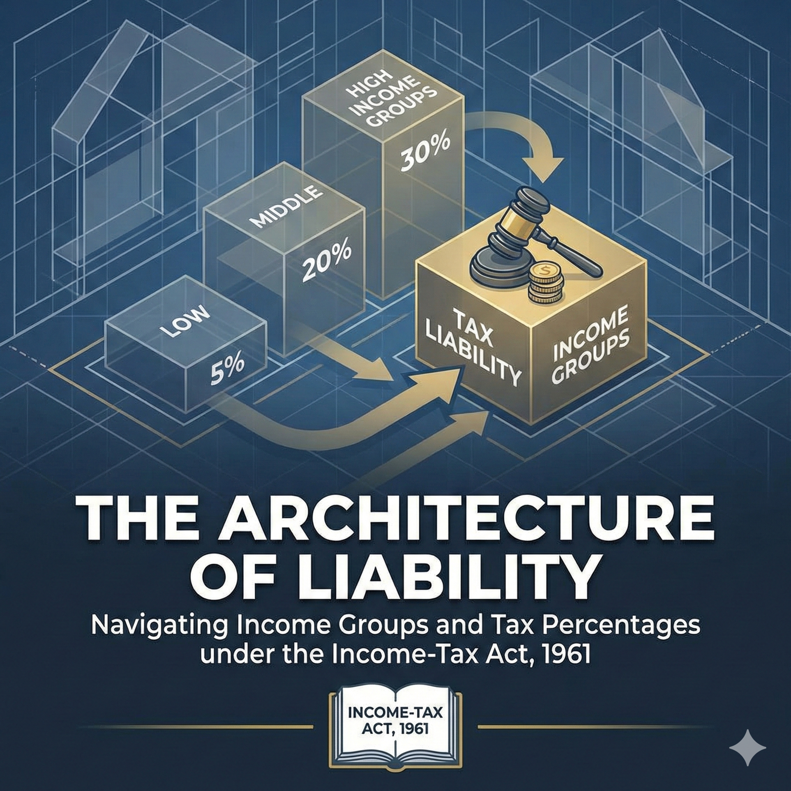 The Architecture of Liability: Navigating Income Groups and Tax Percentages under the Income-Tax Act, 1961