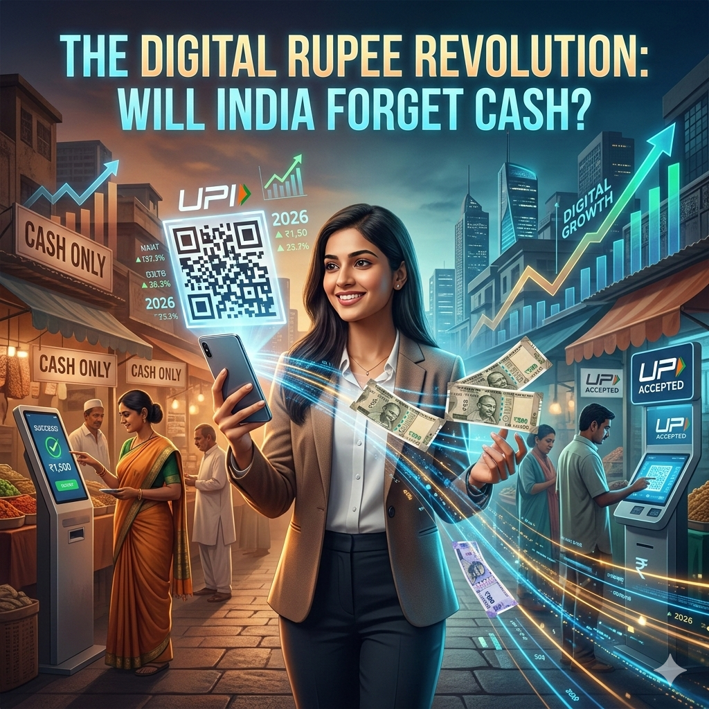 The UPI Boom: Will 228 Billion Annual Transactions Replace Physical Currency?