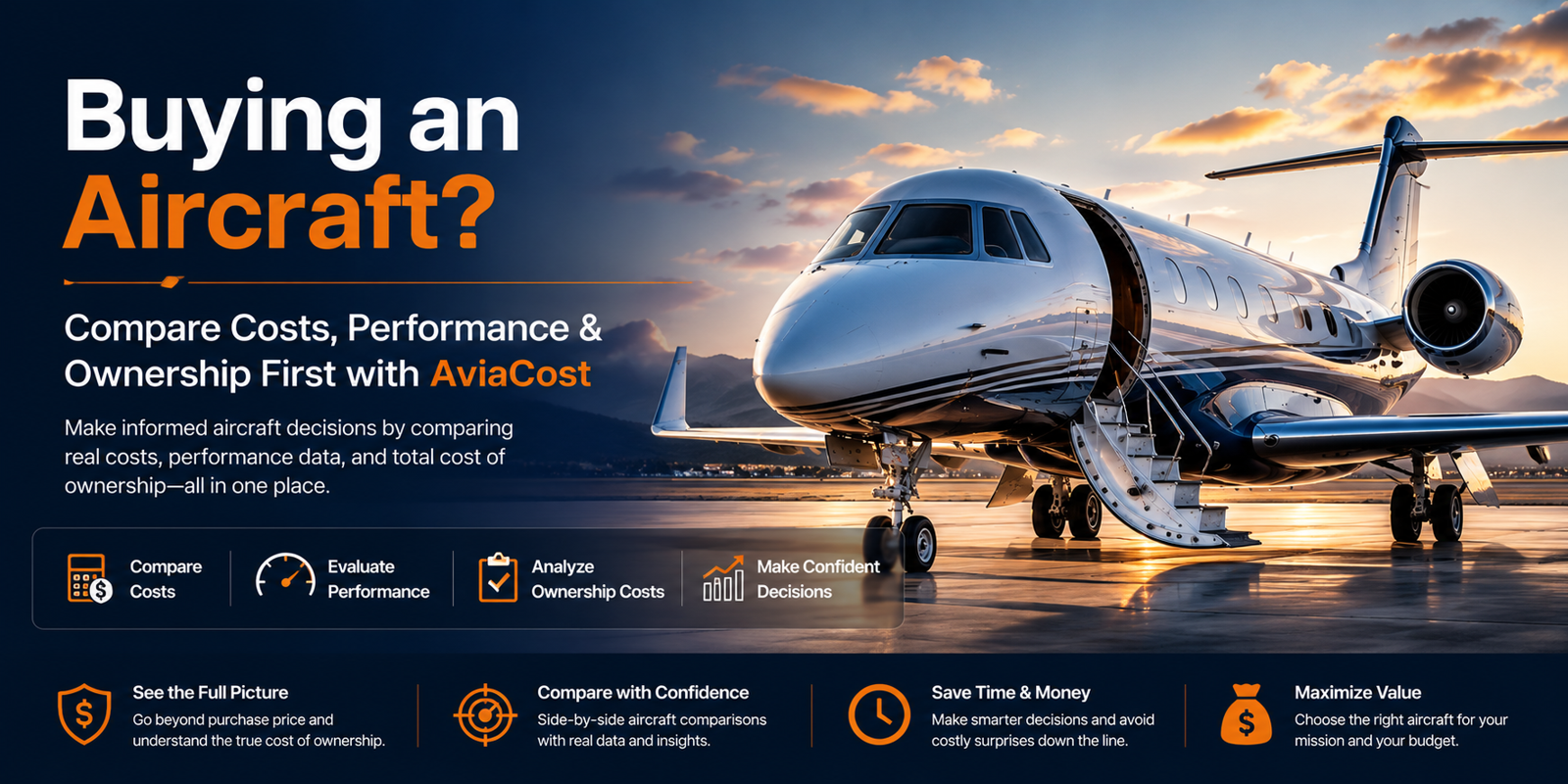 Buying an Aircraft? Compare Costs, Performance & Ownership First with AviaCost