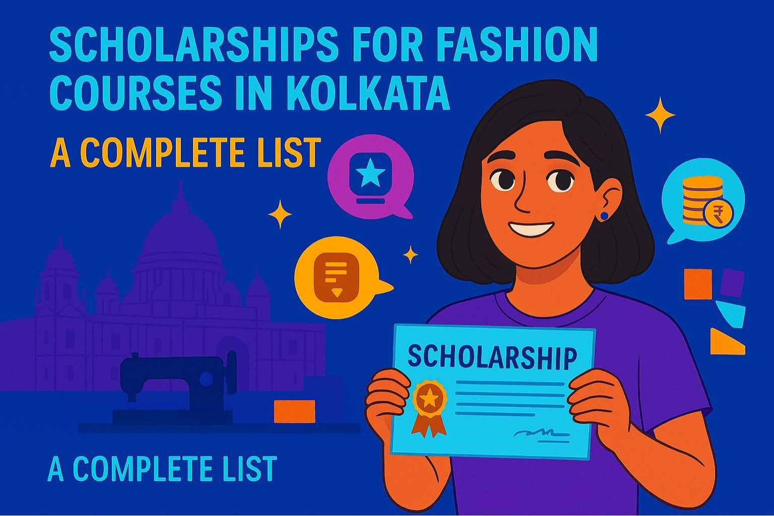 Scholarships for Fashion Courses in Kolkata: A Complete List