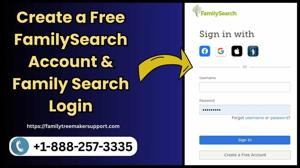 How do I create a free FamilySearch account & family search login?