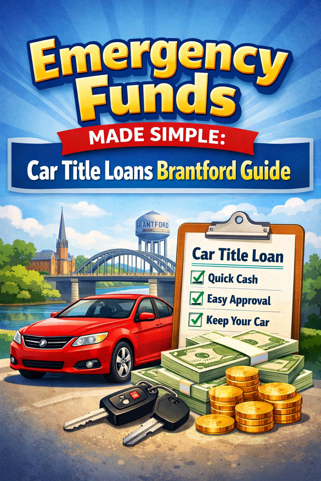 Emergency Funds Made Simple: Car Title Loans Brantford Guide