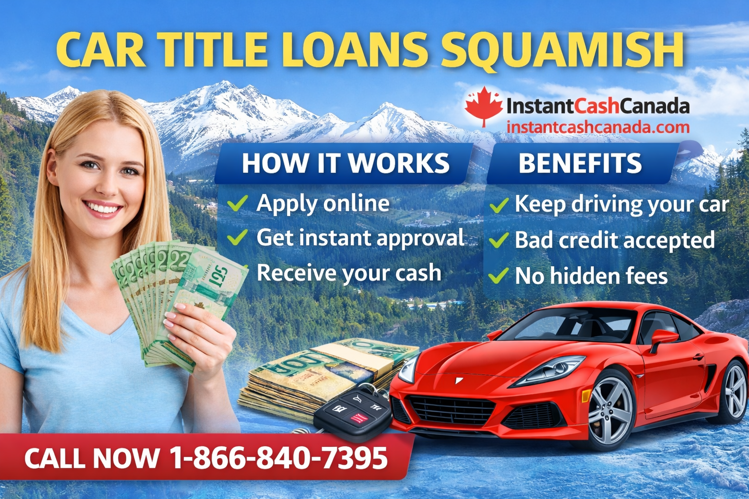 Car Title Loan Squamish – Borrow Against Your Car Easily