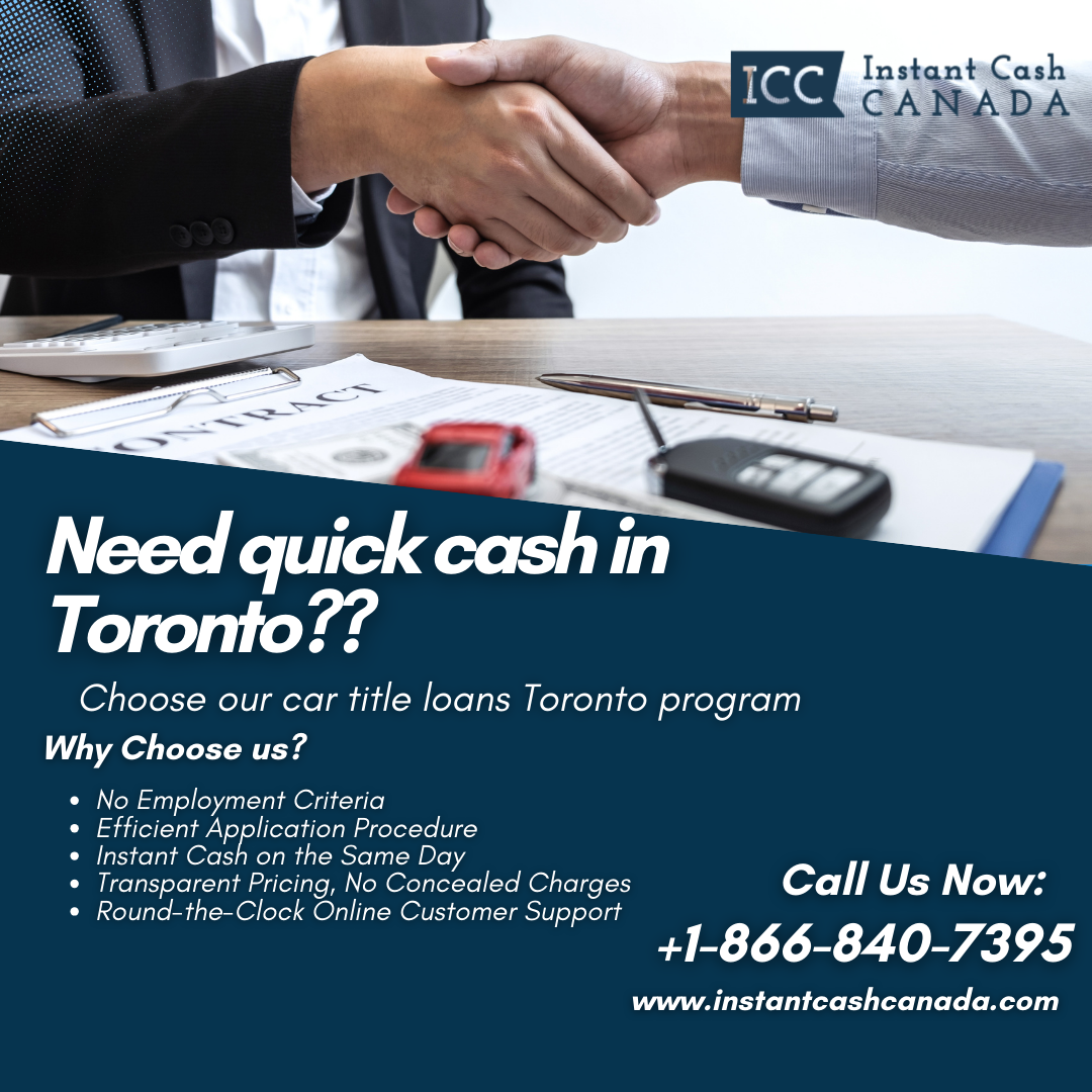 Car title loan Toronto