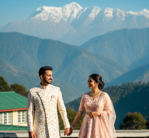Pre-Wedding Shoot Locations near Mussoorie: A Dreamy Experience by Rahul Rawat & Yukta Joshi