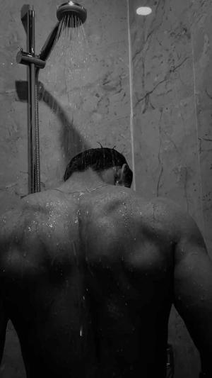 Jk close to her|| punishment|| shower