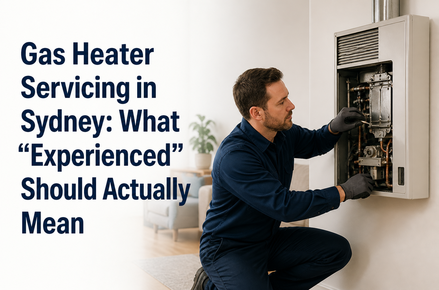 Gas Heater Servicing in Sydney: What “Experienced” Should Actually Mean