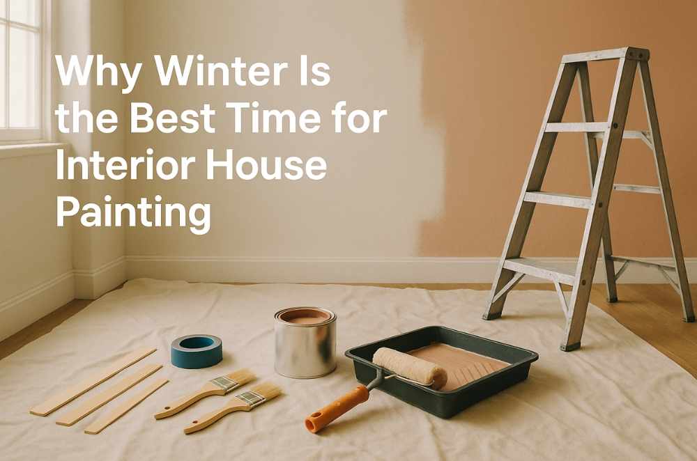 Why Winter Is the Best Time for Interior House Painting