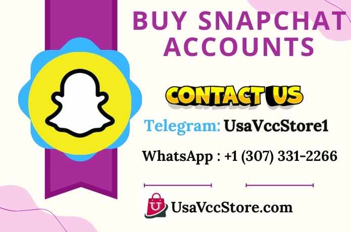 Buy Snapchat Accounts – Real (Aged & PVA)