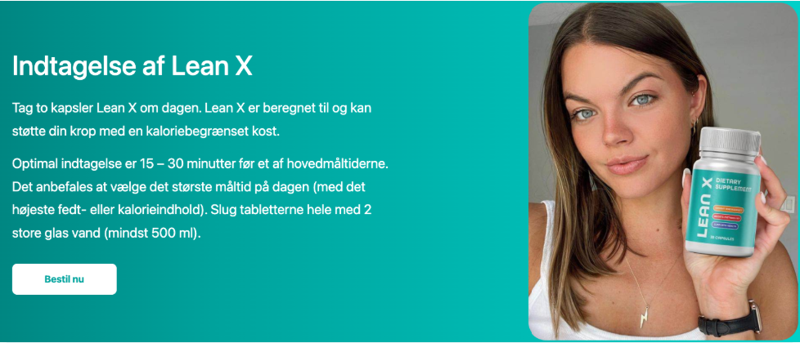 Lean X Slanke piller Review: Naturlig Sundhed i Danmark