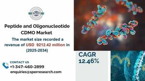 Peptide and Oligonucleotide CDMO Market Size, Share and  Analysis: 2034