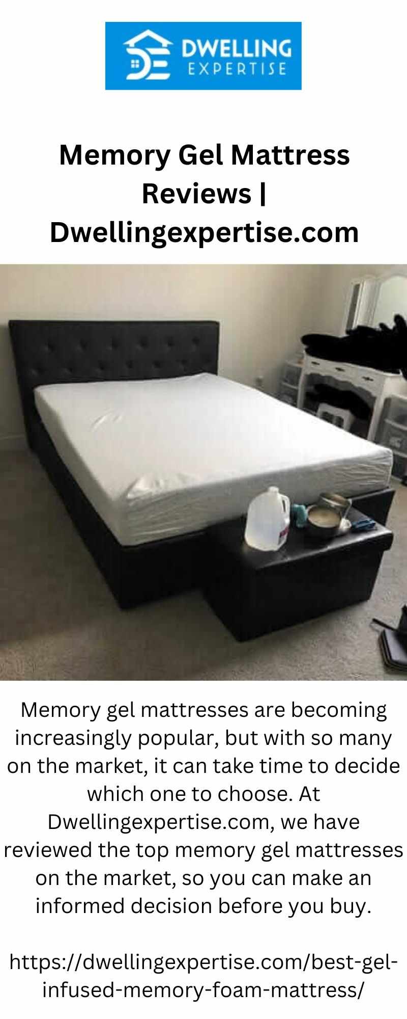 Memory Gel Mattress Reviews | Dwellingexpertise.com