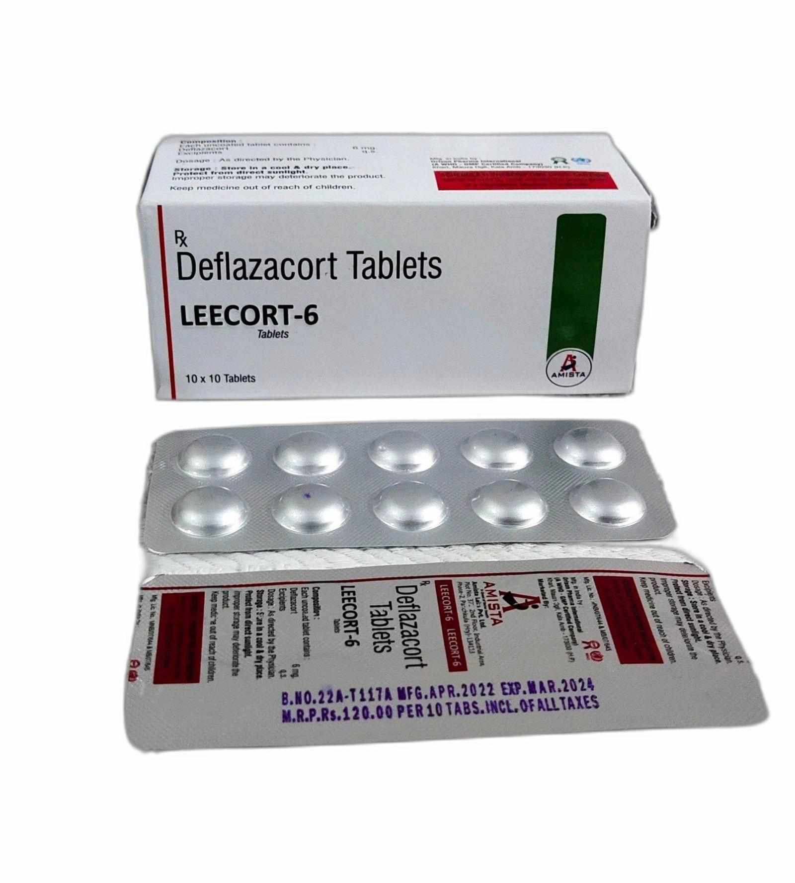 Deflazacort Tablet 6 mg
