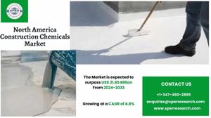 North America Construction Chemicals Market Analysis: Share and Forecast 2024–2033