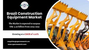 Brazil Construction Equipment Market Growth, Size, Trends, Share 2033