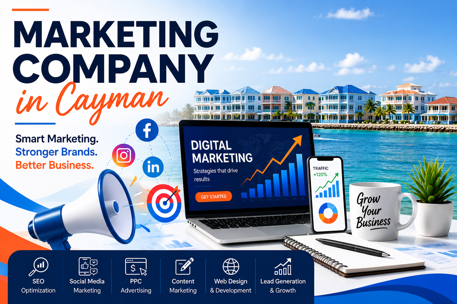 Marketing Company Cayman: Your Guide to Growing Your Business Online