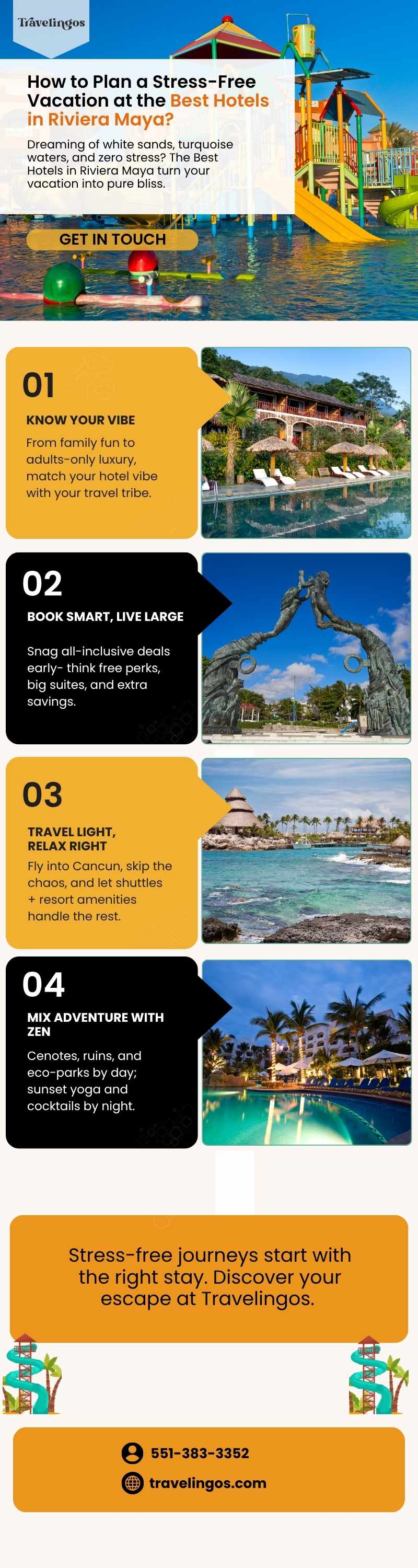 How to Plan a Stress-Free Vacation at the Best Hotels in Riviera Maya?