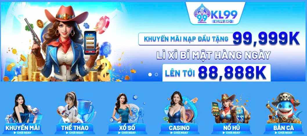 KL99 – Cá cược thể thao chuyên nghiệp, tỷ lệ hấp dẫn