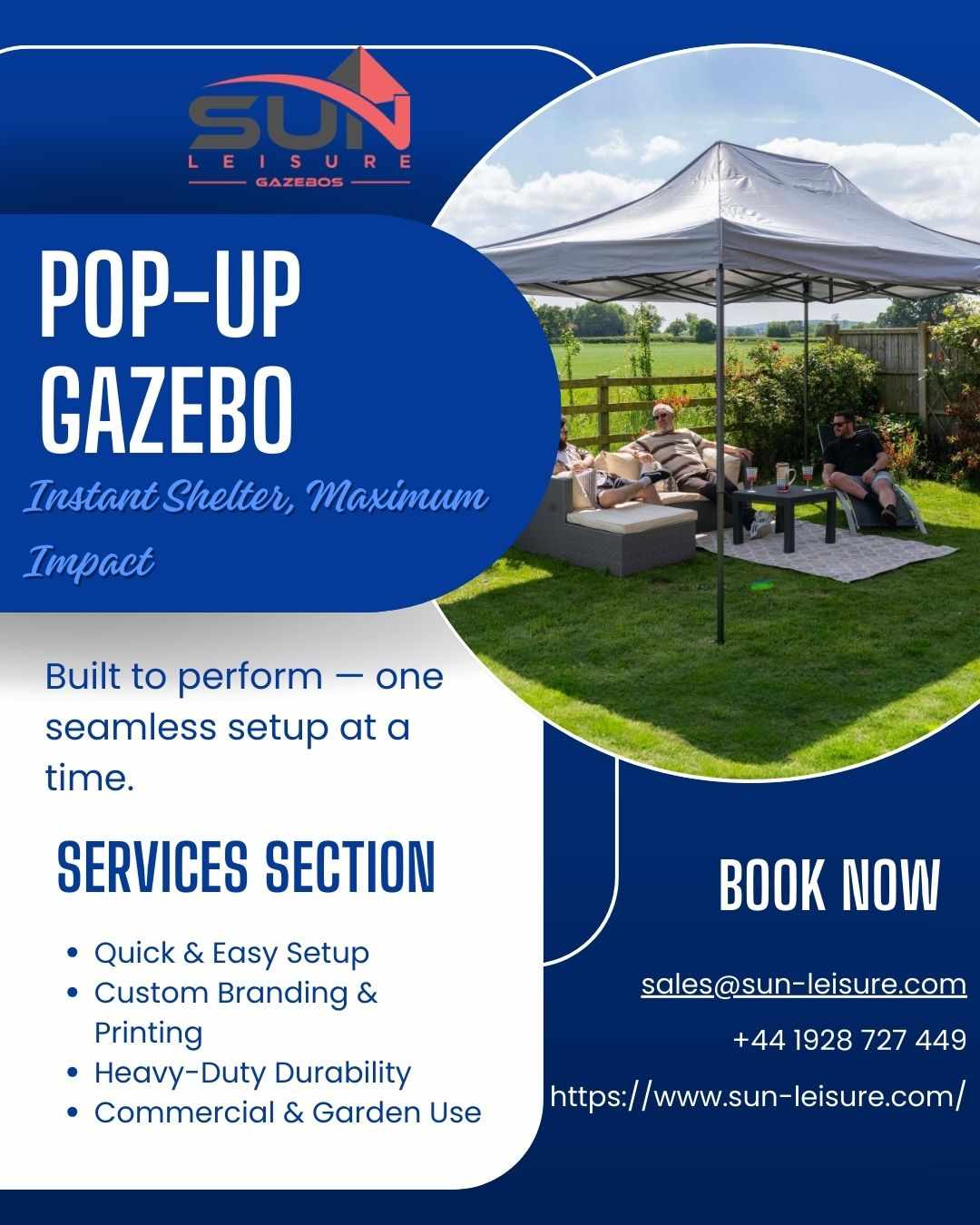Compact Pop-Up Gazebos: Travel-Friendly Options