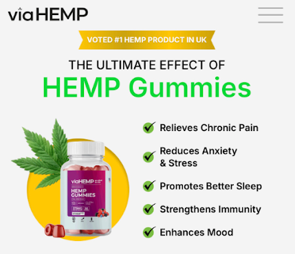 Via HEMP Gummies Canada Give Relief From Anxiety!!