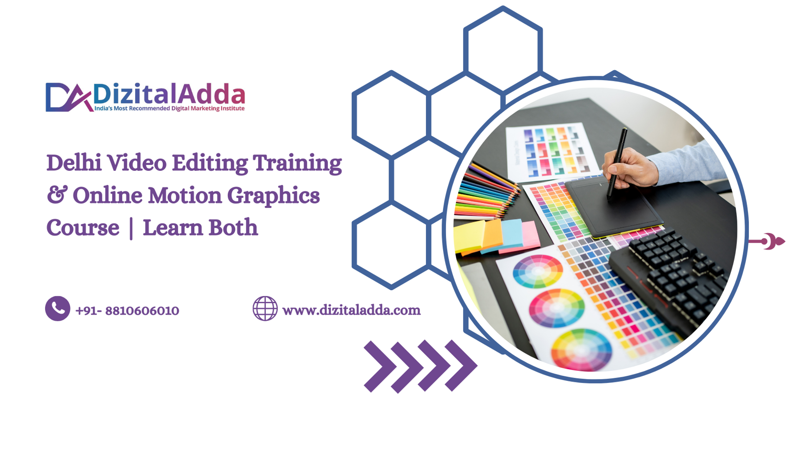 Delhi Video Editing Training & Online Motion Graphics Course | Learn Both