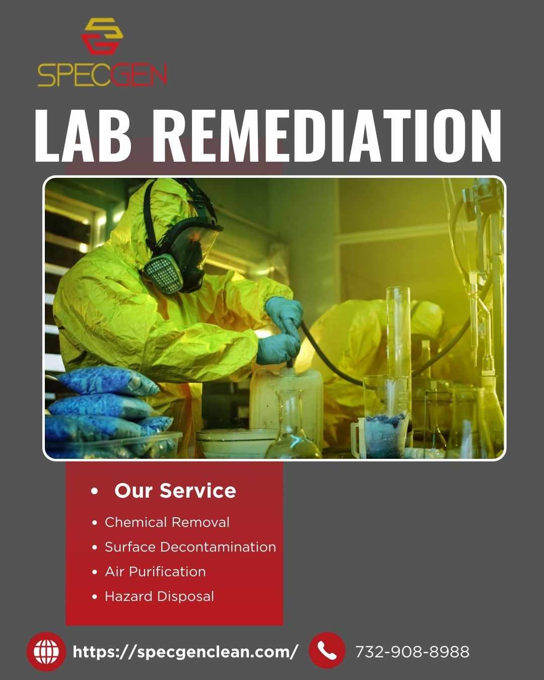 Professional Lab Remediation for Safe Laboratory Environments