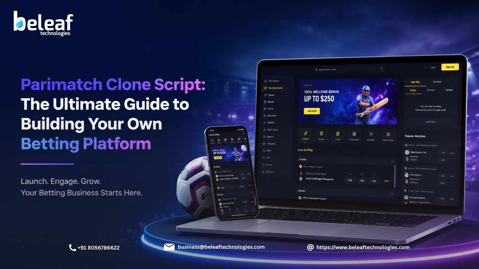 Parimatch Clone Script: The Ultimate Guide to Building Your Own Betting Platform