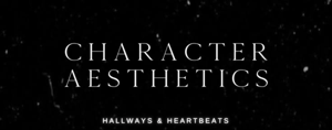 ~ CHARACTER AESTHETICS~