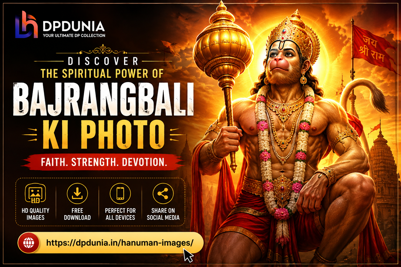 Discover the Spiritual Power Behind Every Bajrangbali Ki Photo