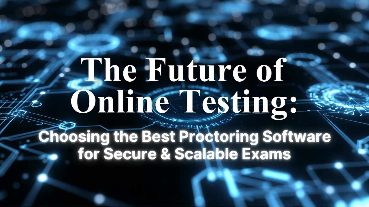 The Future of Online Testing: Choosing the Best Proctoring Software for Secure & Scalable Exams