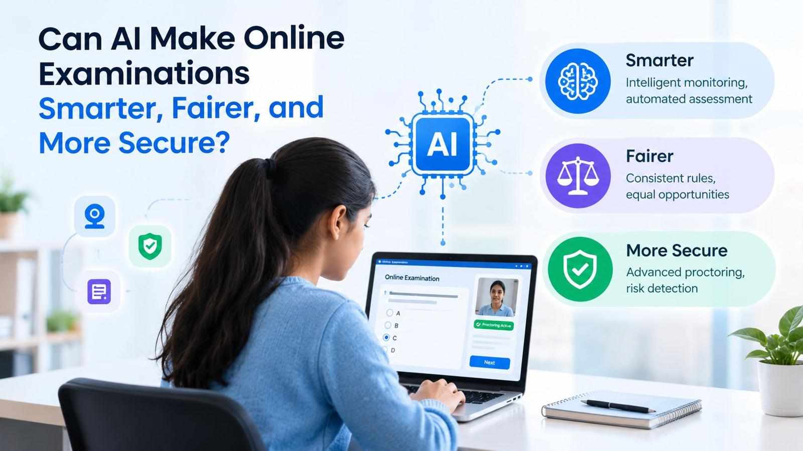 Can AI Make Online Examinations Smarter, Fairer, and More Secure?