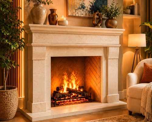 Limestone Fireplace for Living Room Ideas That Elevate Everyday Comfort